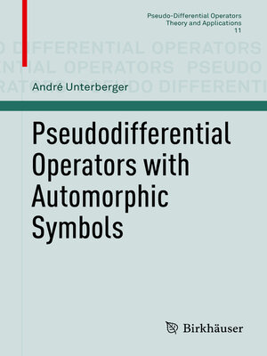 cover image of Pseudodifferential Operators with Automorphic Symbols